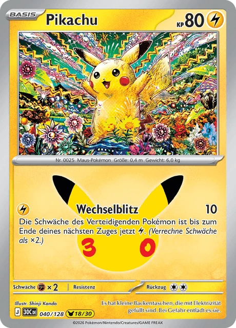 Pikachu – Holo