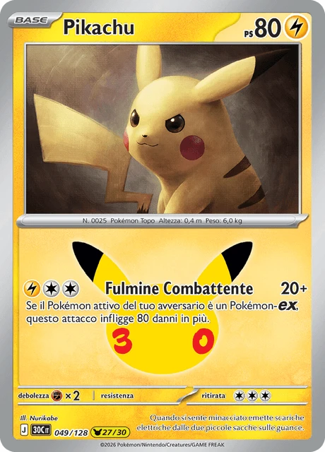 Pikachu – Holo
