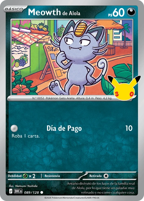 Meowth de Alola – Holo