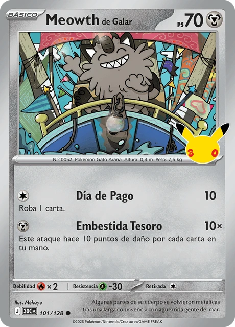 Meowth de Galar – Holo