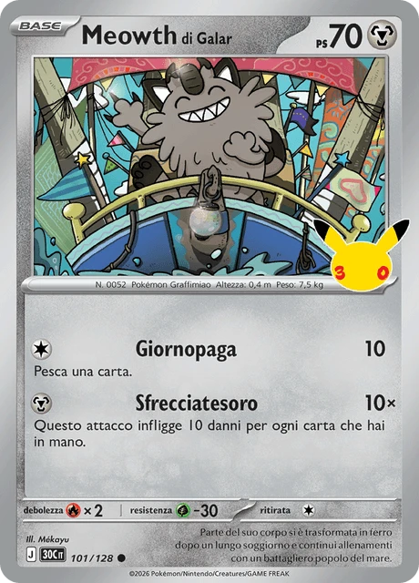 Meowth di Galar – Holo