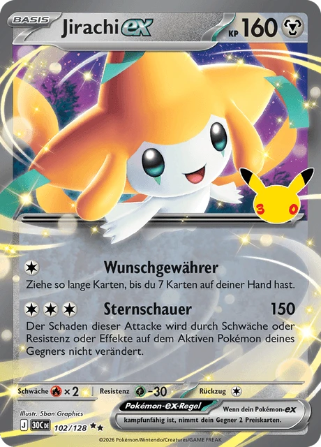 Jirachi-ex – Holo