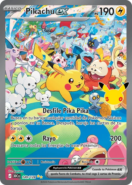 Pikachu ex – Holo