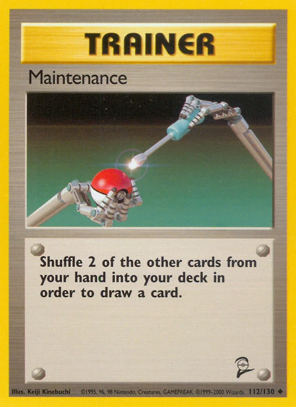 Maintenance – Normal