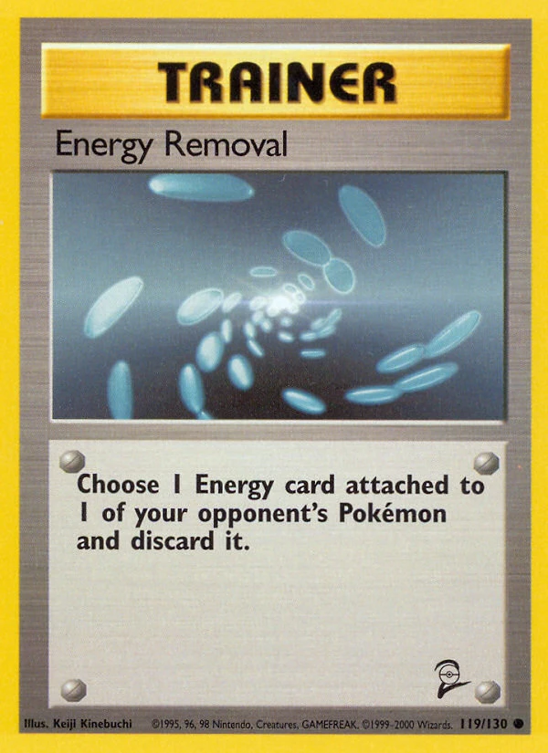 Energy Removal – Normal