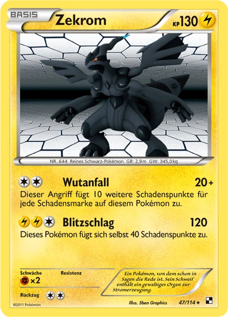 Zekrom – Reverse Holo