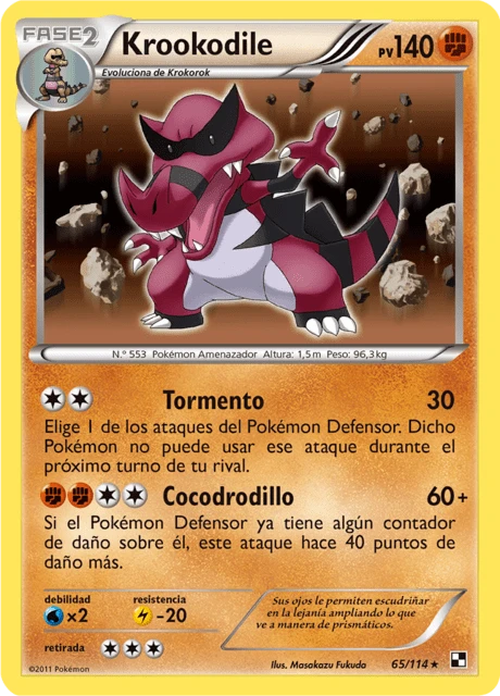 Krookodile – Reverse Holo