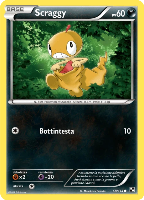 Scraggy – Reverse Holo