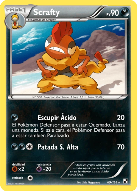 Scrafty – Normal
