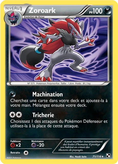 Zoroark – Reverse Holo