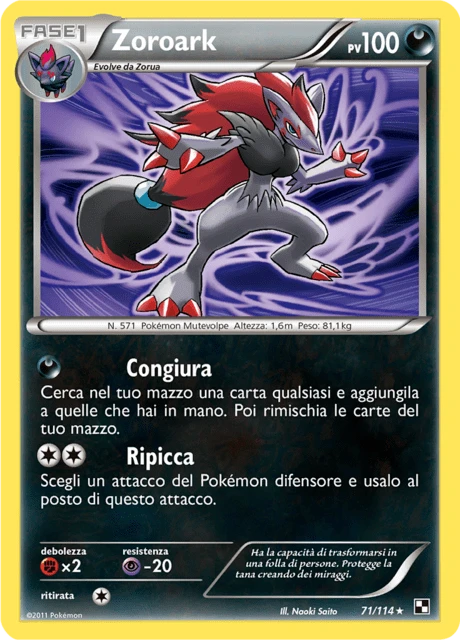 Zoroark – Reverse Holo