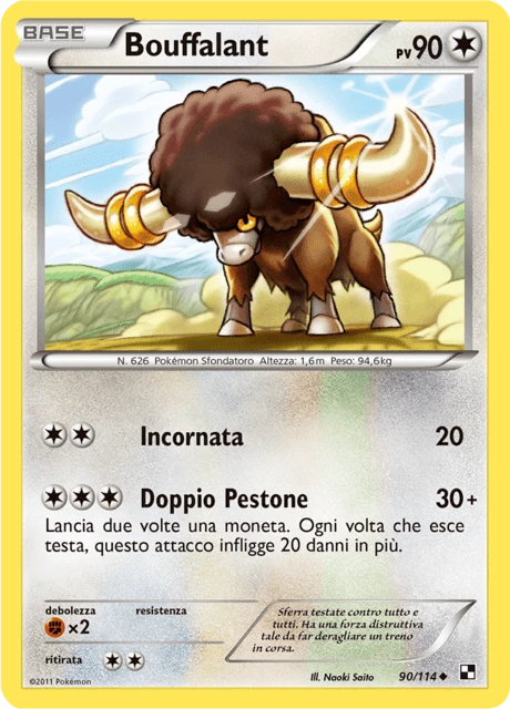 Bouffalant – Reverse Holo