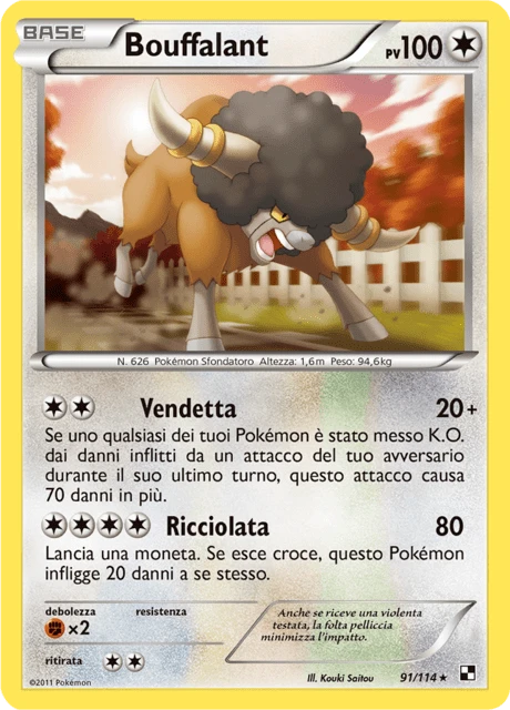 Bouffalant – Reverse Holo