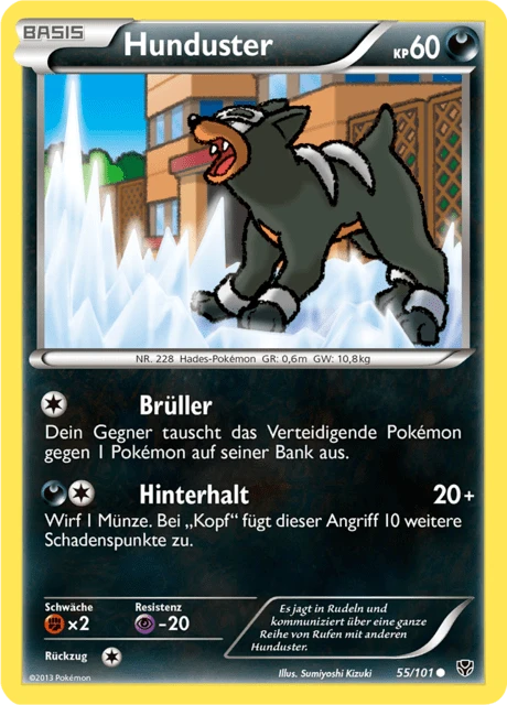 Hunduster – Reverse Holo