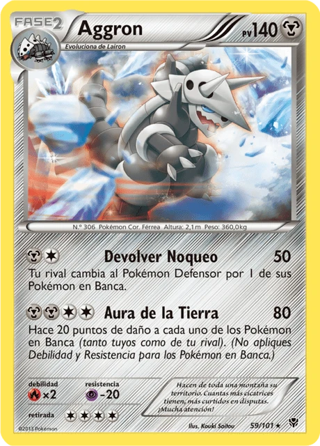 Aggron – Reverse Holo