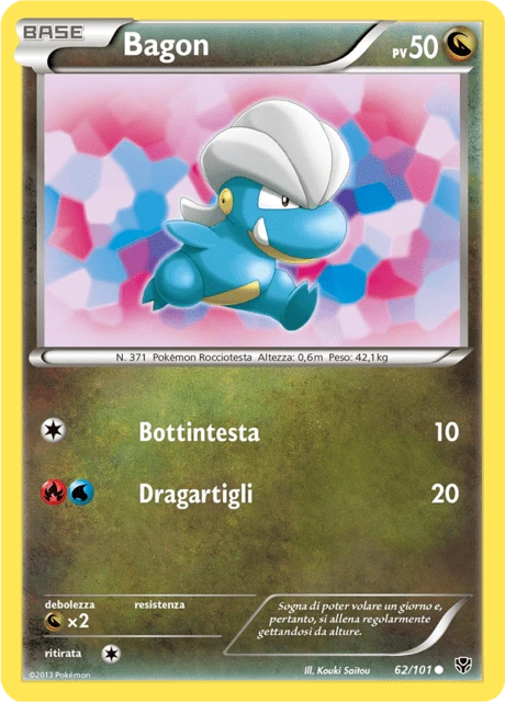 Bagon – Reverse Holo