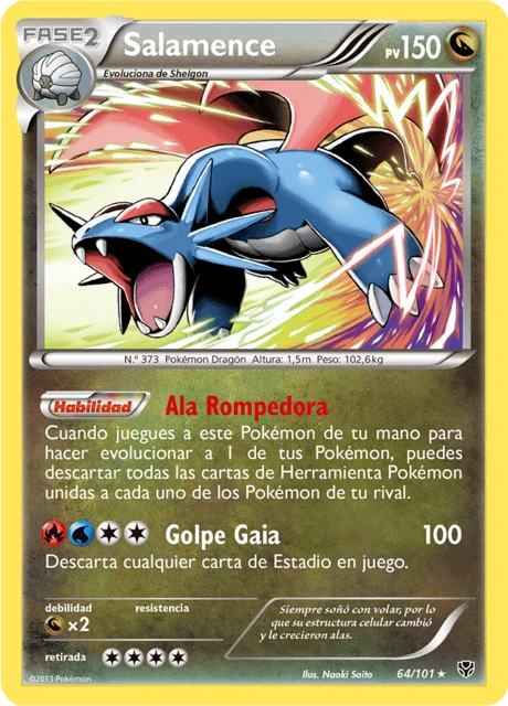 Salamence – Reverse Holo