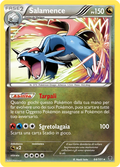 Salamence – Reverse Holo