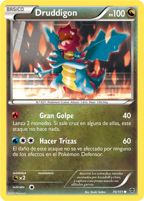 Druddigon – Reverse Holo