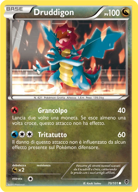 Druddigon – Reverse Holo