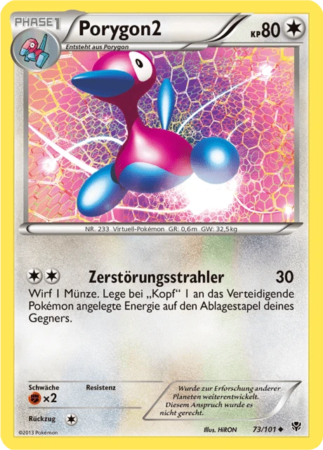 Porygon2 – Reverse Holo
