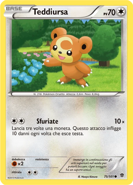 Teddiursa – Reverse Holo