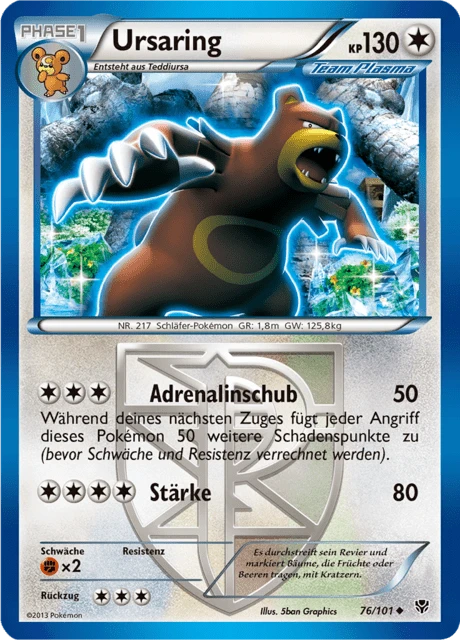 Ursaring – Reverse Holo