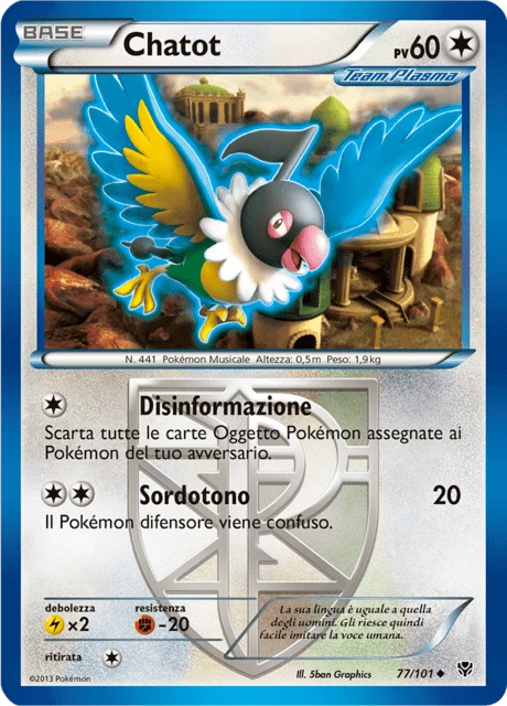 Chatot – Reverse Holo