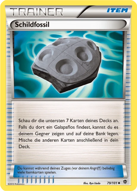 Schildfossil – Reverse Holo