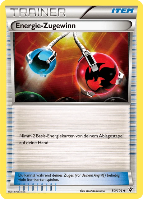 Energie-Zugewinn – Normal