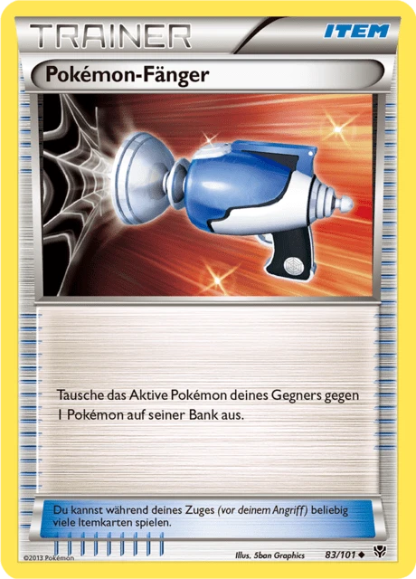 Pokémon-Fänger – Reverse Holo