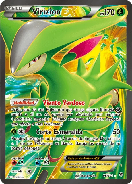 Virizion-EX – Holo