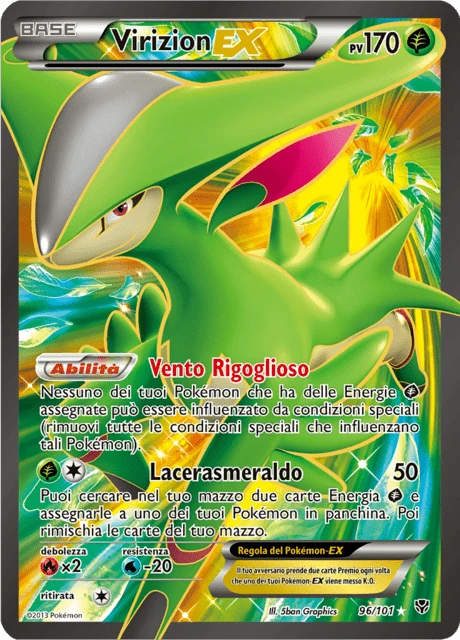 Virizion-EX – Holo