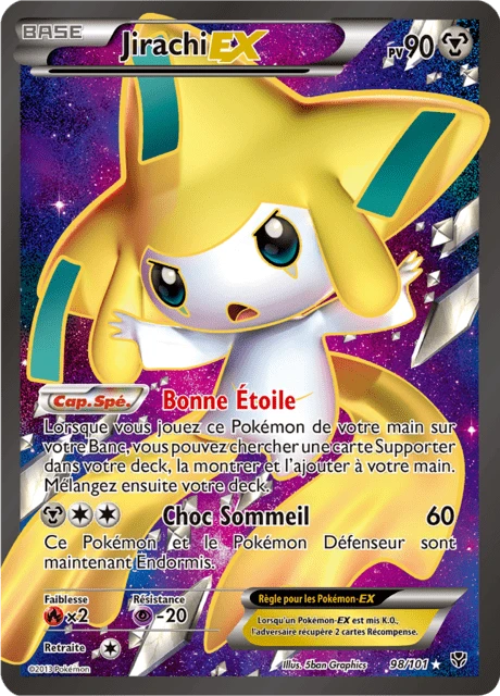 Jirachi-EX – Holo