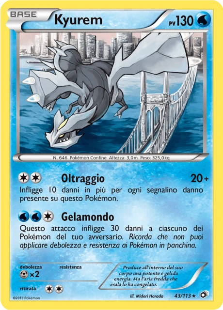 Kyurem – Reverse Holo