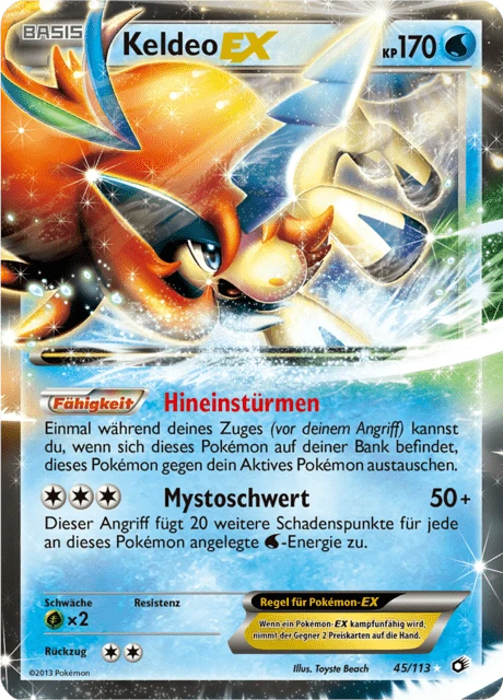 Keldeo-EX – Holo