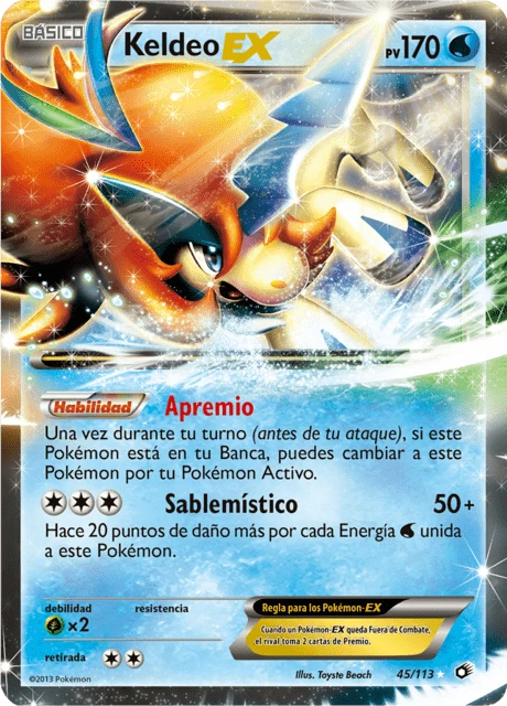 Keldeo-EX – Holo