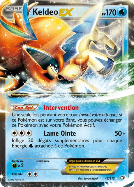 Keldeo-EX – Holo