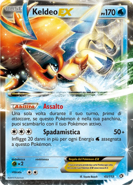 Keldeo-EX – Holo