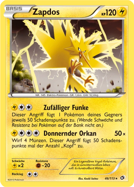Zapdos – Reverse Holo