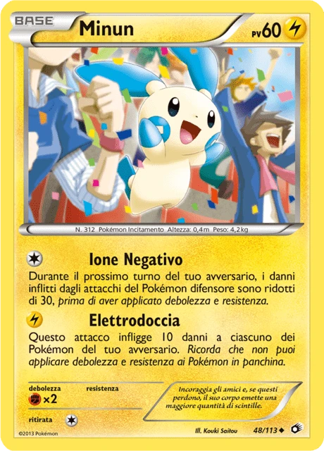 Minun – Reverse Holo