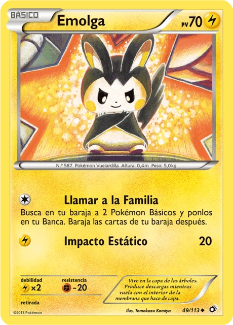 Emolga – Reverse Holo