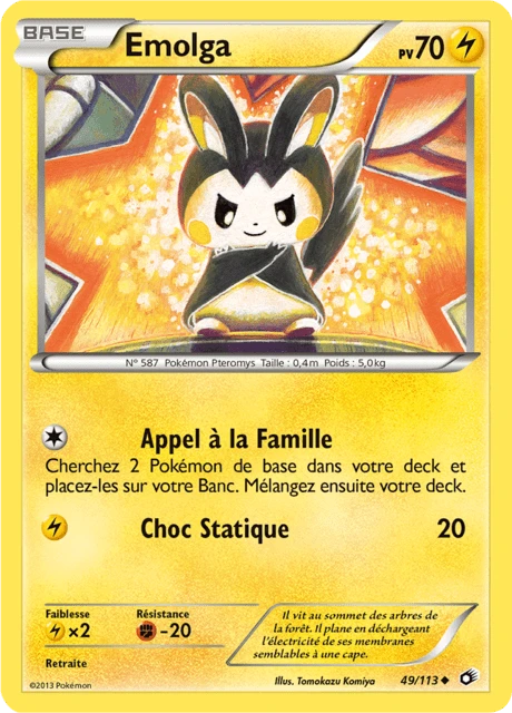 Emolga – Reverse Holo