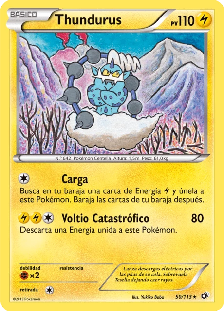 Thundurus – Reverse Holo