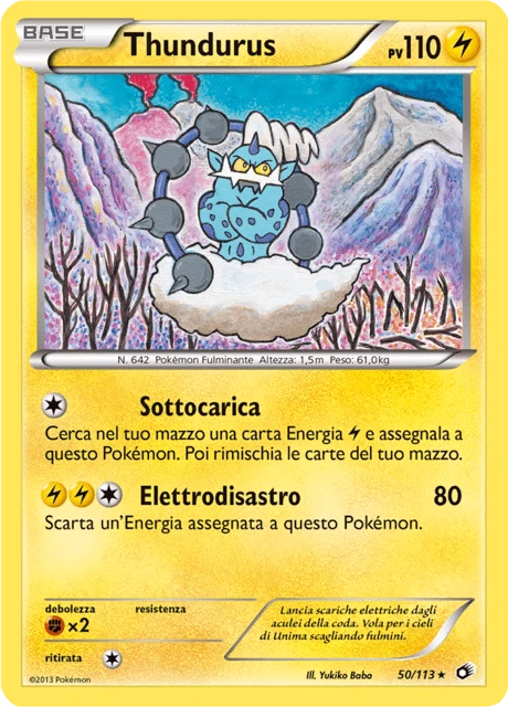 Thundurus – Reverse Holo