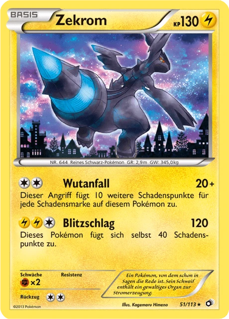 Zekrom – Reverse Holo