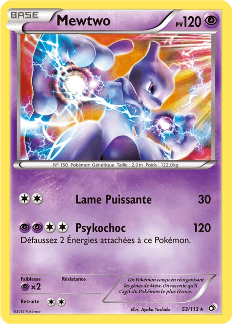 Mewtwo – Reverse Holo
