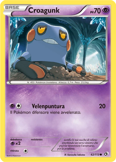 Croagunk – Reverse Holo