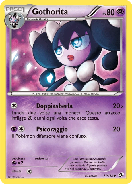 Gothorita – Reverse Holo