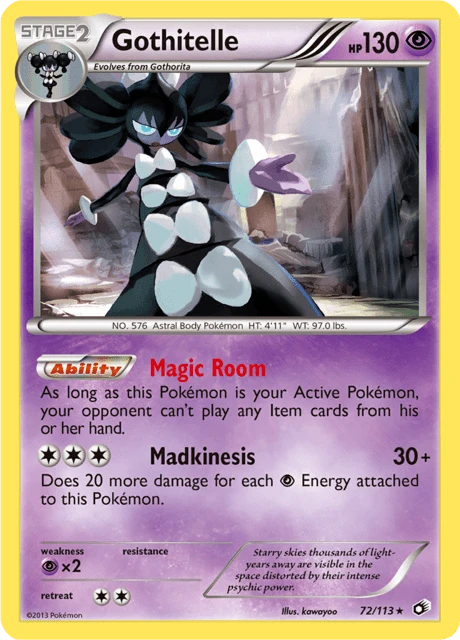 Gothitelle – Reverse Holo